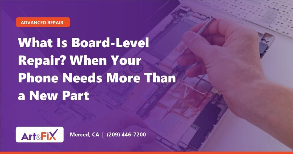 What Is Board-Level Repair? When Your Phone Needs More Than a New Part