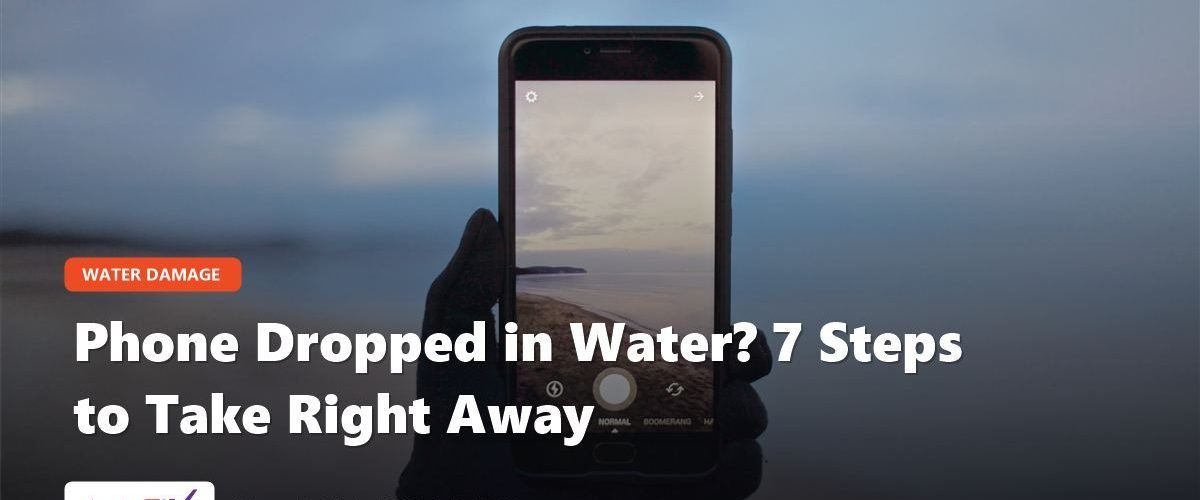 Phone Dropped in Water? 7 Steps to Take Right Away